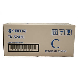 Kyocera TK-5242C Cyan Toner Cartridge [1T02R7CUSV]