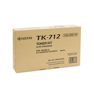 Kyocera TK-712 Black Toner Cartridge [1T02G10USJ]