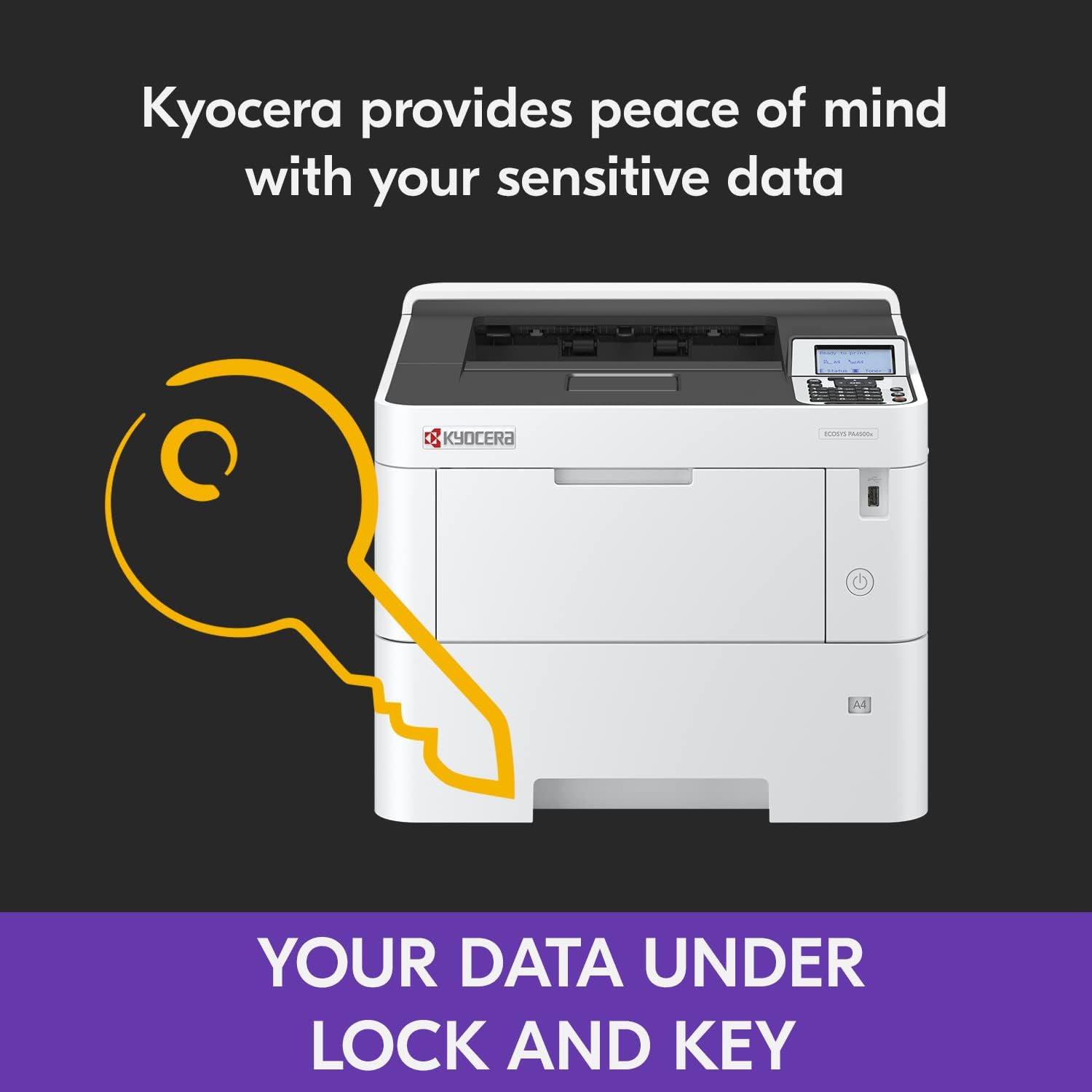 Kyocera ECOSYS PA4500X Monochrome Laser Printer 110C0Y2US0 - Image 7