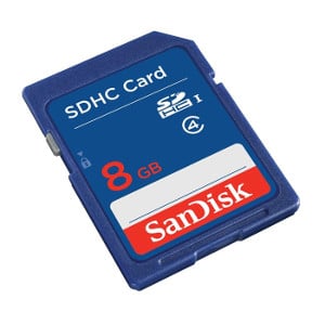 SanDisk 8GB SD Card [SDSDB-008G-AW46]
