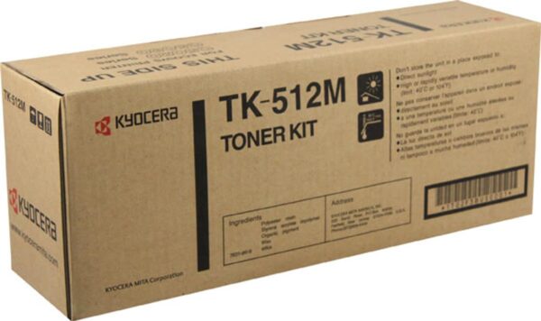 Kyocera TK-512M Magenta Toner Cartridge [1T02F3BUS0]