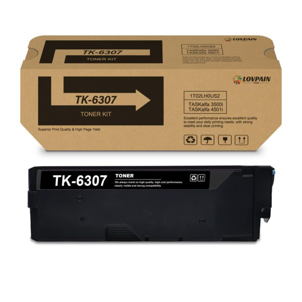 Kyocera TK-6307 Black Toner Cartridge [1T02LH0US1]