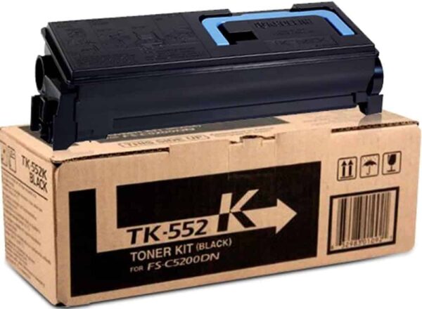 Kyocera TK-552K Black Toner Cartridge [1T02HM0US0]