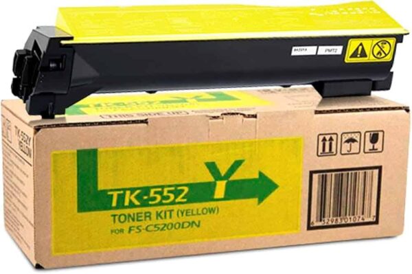 Kyocera TK-552Y Yellow Toner Cartridge [1T02HMAUS0]