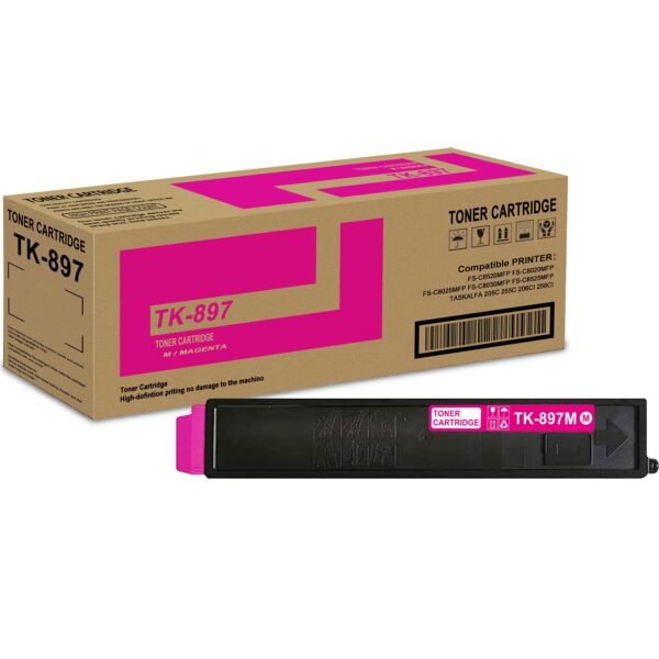 Kyocera TK-897M Magenta Toner Cartridge [1T02K0BUS0]