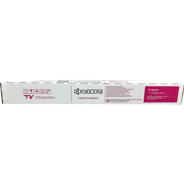 Kyocera TK-8367M High-Yield Magenta Toner Cartridge [1T02YPBUS0]
