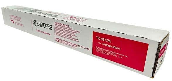 Kyocera TK-8377M Magenta Toner Cartridge (formerly TK-8379M) [1T02XDBUS0]