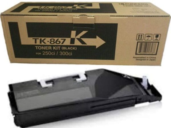 Kyocera TK-867K Black Toner Cartridge [1T02JZ0US0]