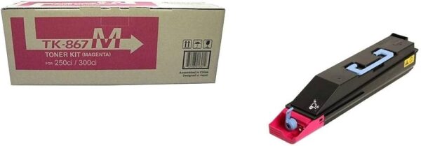 Kyocera TK-867M Magenta Toner Cartridge [1T02JZBUS0]