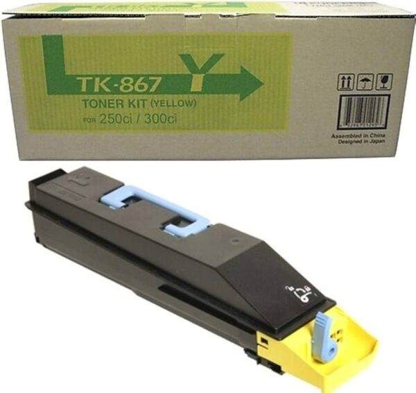 Kyocera TK-867Y Yellow Toner Cartridge [1T02JZAUS0]