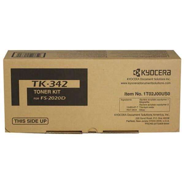 Kyocera TK-342 Black Toner Cartridge [1T02J00US0]