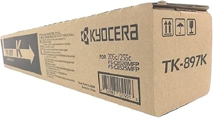 Kyocera TK-897K Black Toner Cartridge [1T02K00US0]